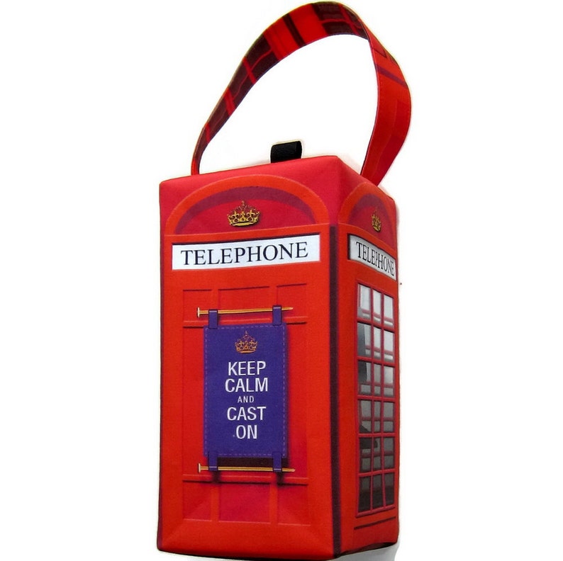 MADE TO ORDER British Telephone Box, Boxy Bag image 2
