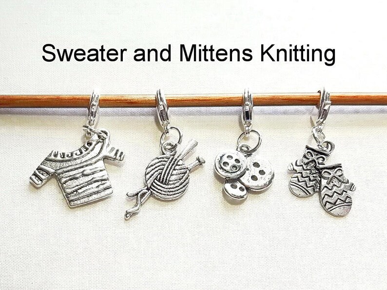 Progress Keepers Removable Stitch Markers Knitting Markers Etsy