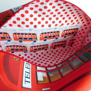 MADE TO ORDER Large British Telephone Box, Boxy Bag image 4