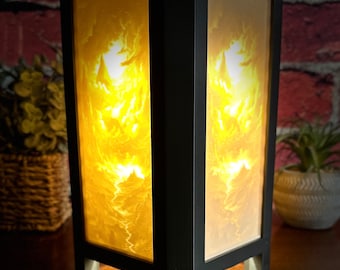 Fantasy Mountain | Lithophane Lamp