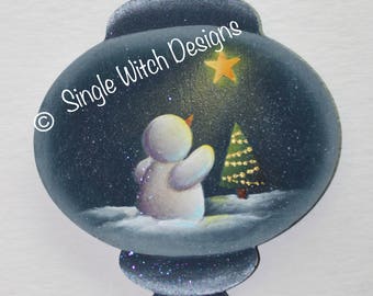 Star of Hope Christmas Ornament - Decorative Painting ePacket