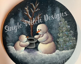 Don't Forget Your Hat:  "Never Alone" Series Painting Packet