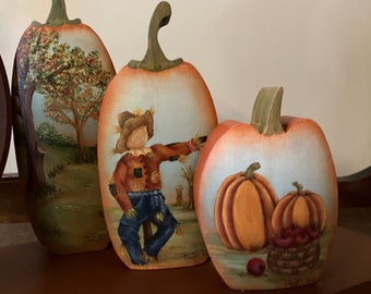 Fall Pumpkin Centerpiece