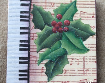 Christmas Keyboard - Decorative Painting Pattern ePacket