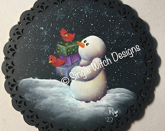 Last Minute Shopping, Never Alone Snowman Series