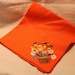 Handpainted Linen Bread Cloth