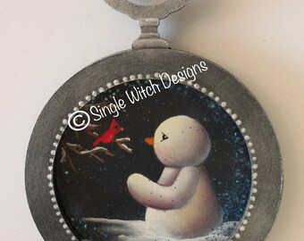 Branching Out, "Never Alone" Snowman Series