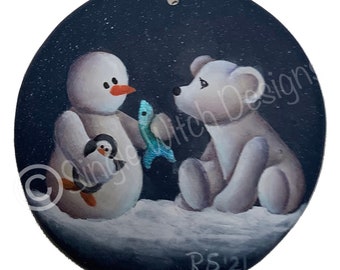 Polar Care, Never Alone Snowman Series