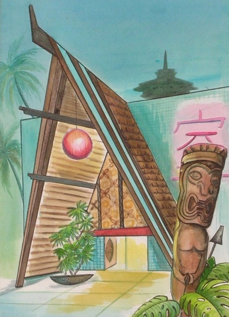 International House of Century 21, print