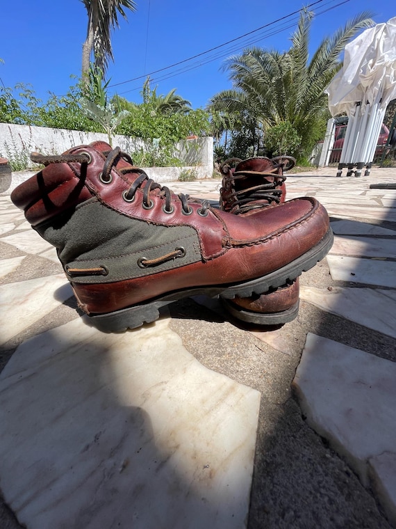 Vintage Timberland® 59093 Gore-Tex 7-Eye Field Hunting Chukka Boots | US 7.5 / EU 41 | Brown Leather