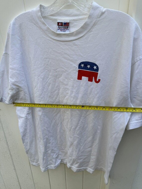 Republican Party Elephant Logo Vintage T-Shirt By… - image 3