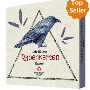 Rabenkarten: Das Rabenorakel. 49 Karten mit Anleitung, Gabi Bücker