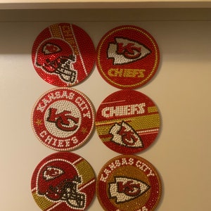 KC Chiefs Coasters