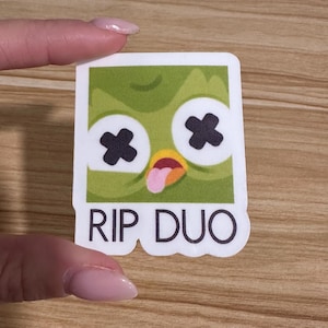 RIP Duo/Duolingo - Sticker