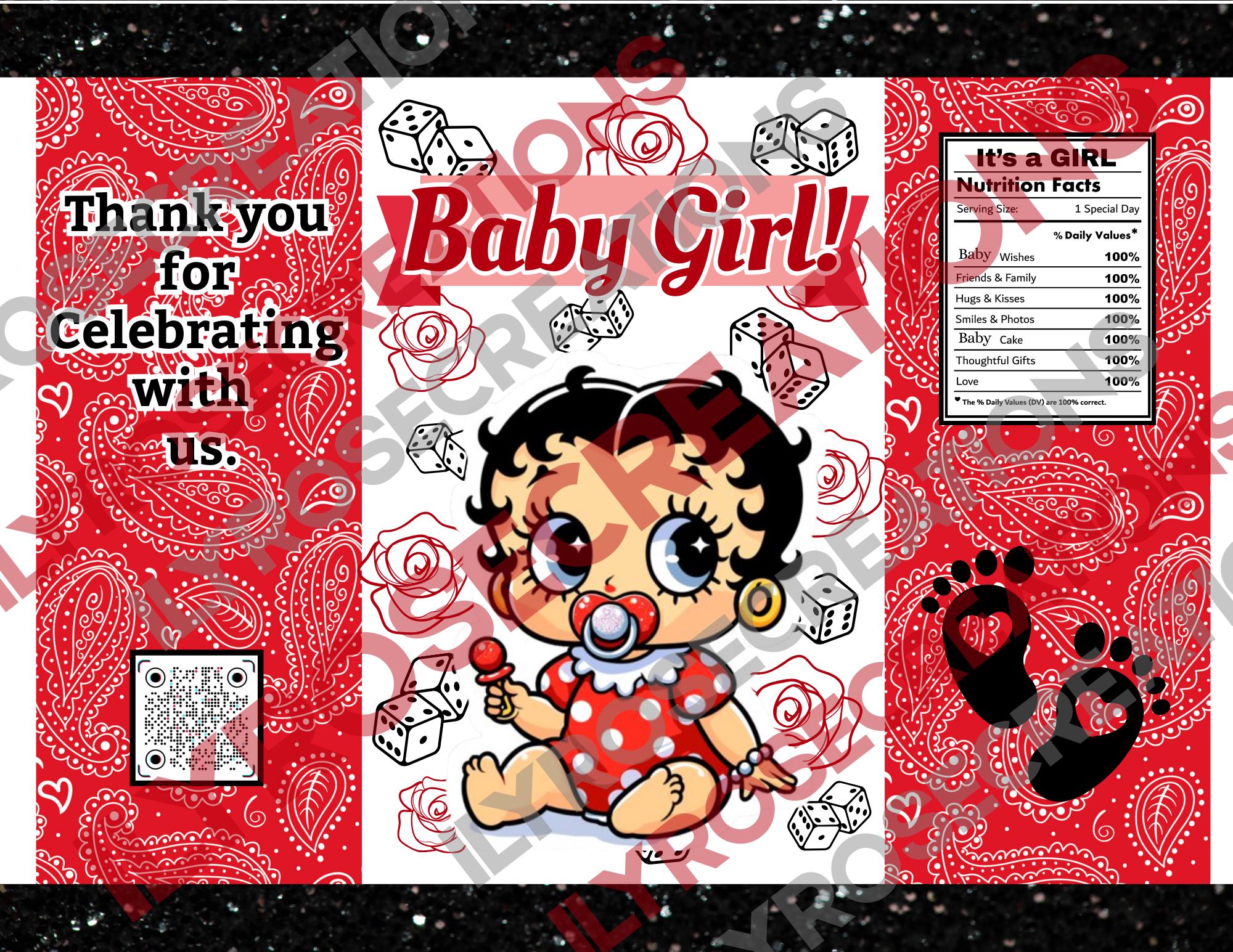 Baby Betty Chip Bag - Etsy