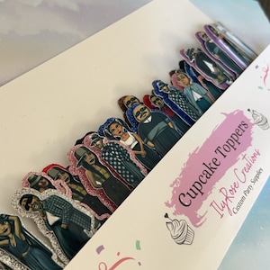Cholo/Chola cupcake toppers