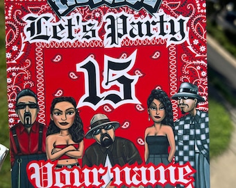 Cholo Party Invitation