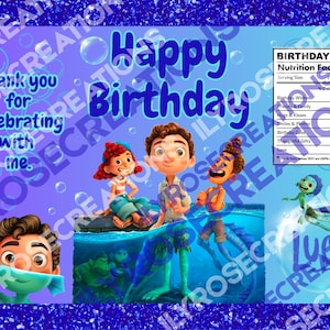 Luca Birthday chip bag