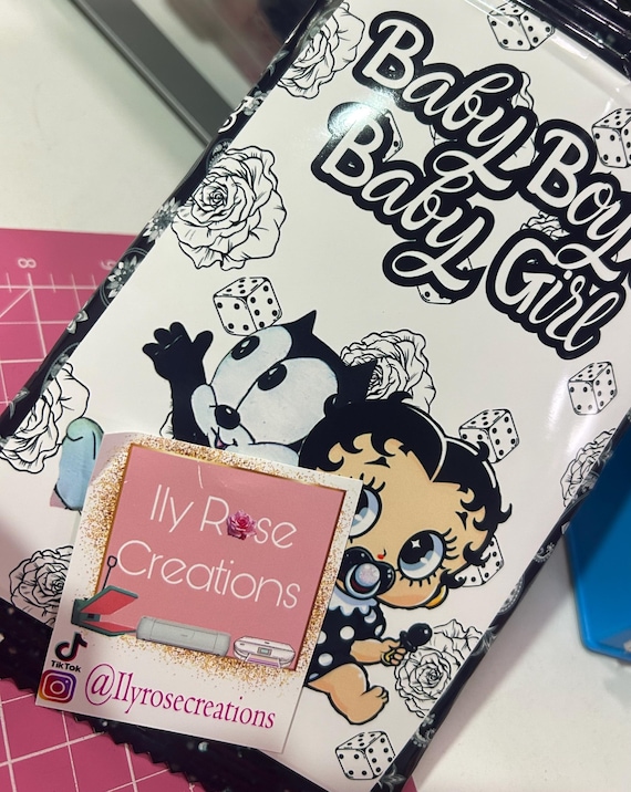 Baby Felix or Baby Betty Boop Chip Bags - Etsy