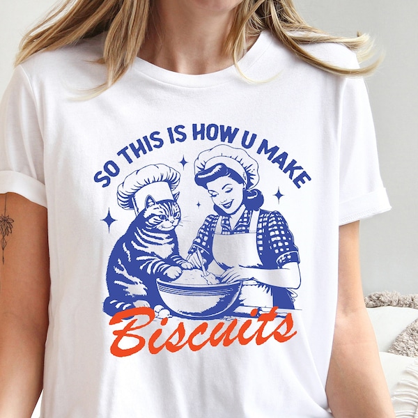 Funny Cat Biscuits Unisex Sweatshirt - Sarcastic Cat Lover Gift