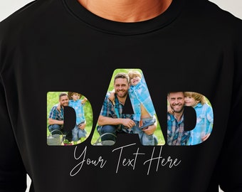 Custom Photo Dad Shirt – Personalized Father's Day Gift