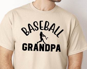 Baseball Grandpa Shirt: Game Day Gift for Grandfather