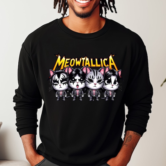 Meowtallica shirt discount