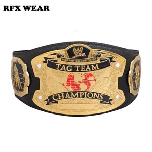 WWE RAW Ruthless Aggression World Tag Team Championship Title Belt 2MM, 4MM, 6MM plates championship wrestling belt.