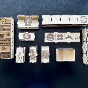 Dune Imperium: Uprising Compatible Game Organizer