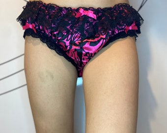 Satin Panty for Femboy / Sissy Lingerie for Men/ Femboy Lingerie