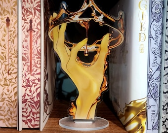 Golden Crown Acrylic Standee
