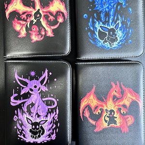 Kartenbinder mit 4 Fächern für 400 Karten (9,6 x 18 cm) Neu. Schneller Versand!