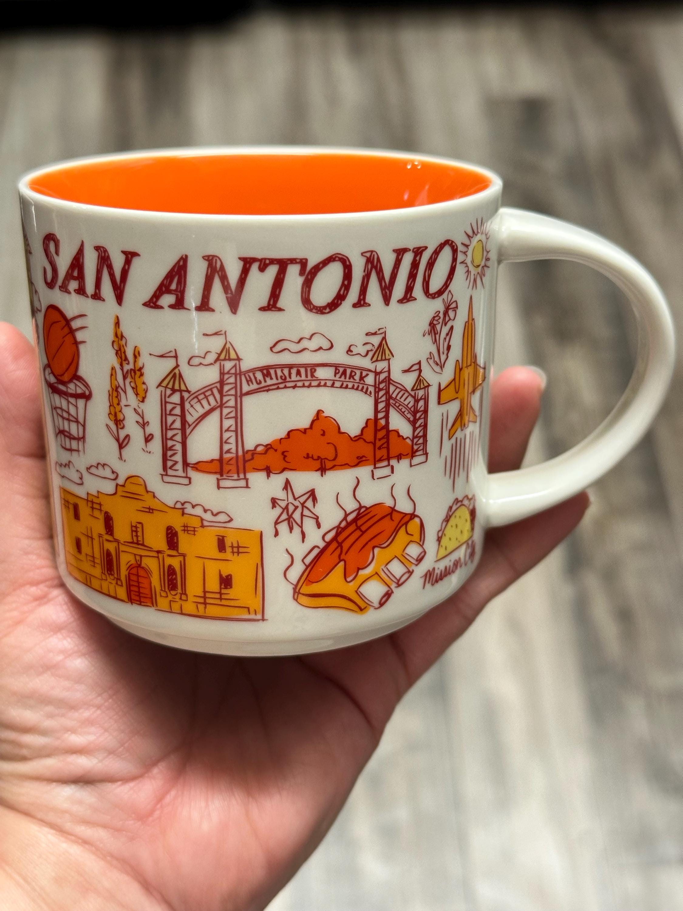 Starbucks Mug San Antonio - Etsy