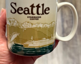 Starbucks Seattle Global City Mug 16 Oz - Ship Fast!