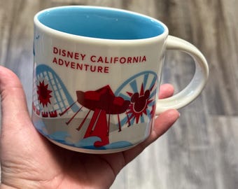Starbucks Disney California Adventure You Are Here Mug. Ship Fast!