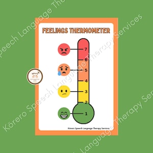 Gevoelsthermometer voor emotionele regulatie - kinderen