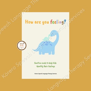 Tarjetas de emociones para la regulación emocional - Dinosaurios
