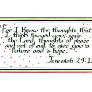 Pois eu bem sei os pensamentos que tenho a vosso respeito Jeremias 29:11 Pois eu bem sei os planos que tenho para vós