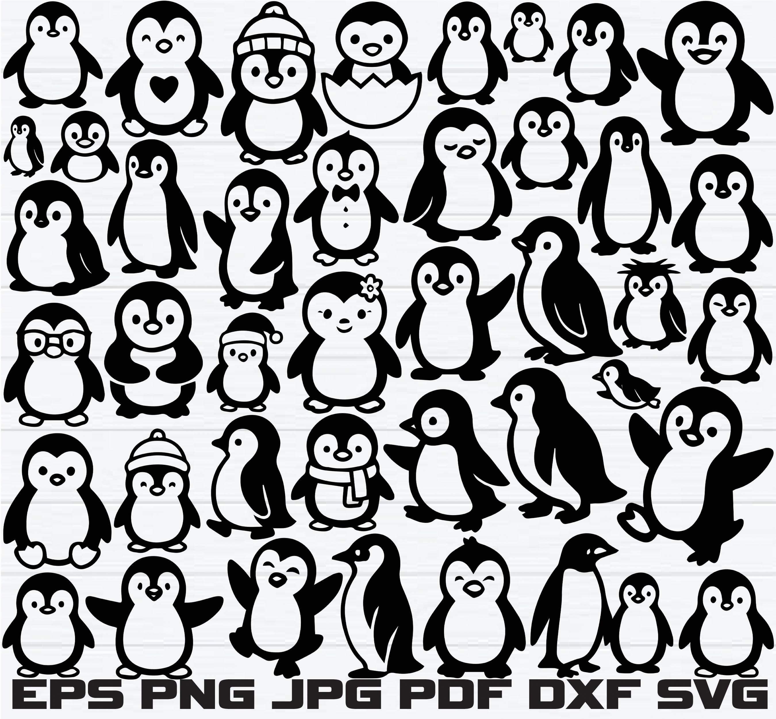 Lederen moeder en baby handgemaakte pinguïn kunst, echt lederen pinguïn