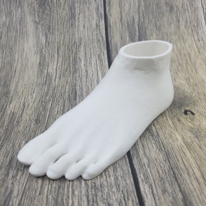 Succulent Indoor Foot Planter 3D Printed 6&quot; Plant Pot Air Plant Cactus Herbs Functional Art Fun Weird Design