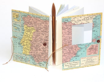 Spain Travel Journal with Pockets and Envelopes, Personalized for You