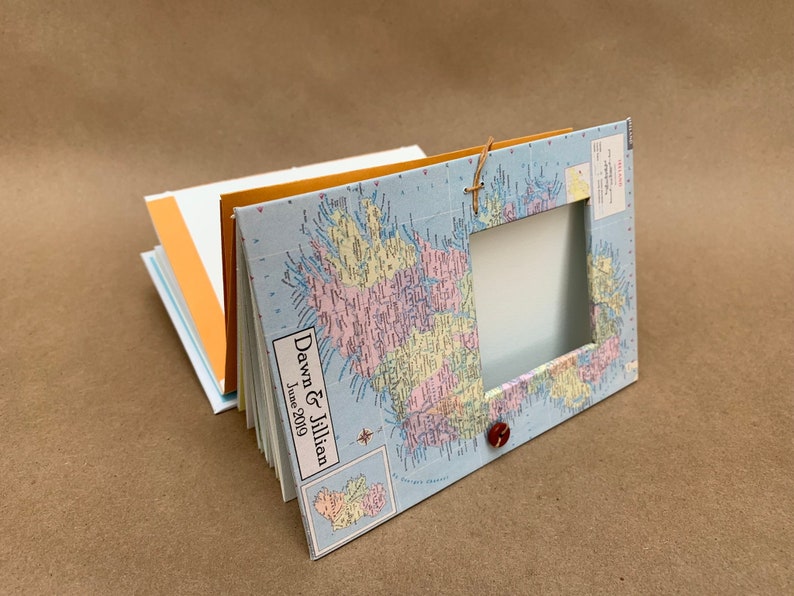 Personalized Ireland Travel Journal with Pockets and Envelopes image 1