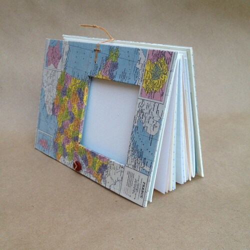 Personalized Travel Journal With Pockets and Envelopes Choose Etsy