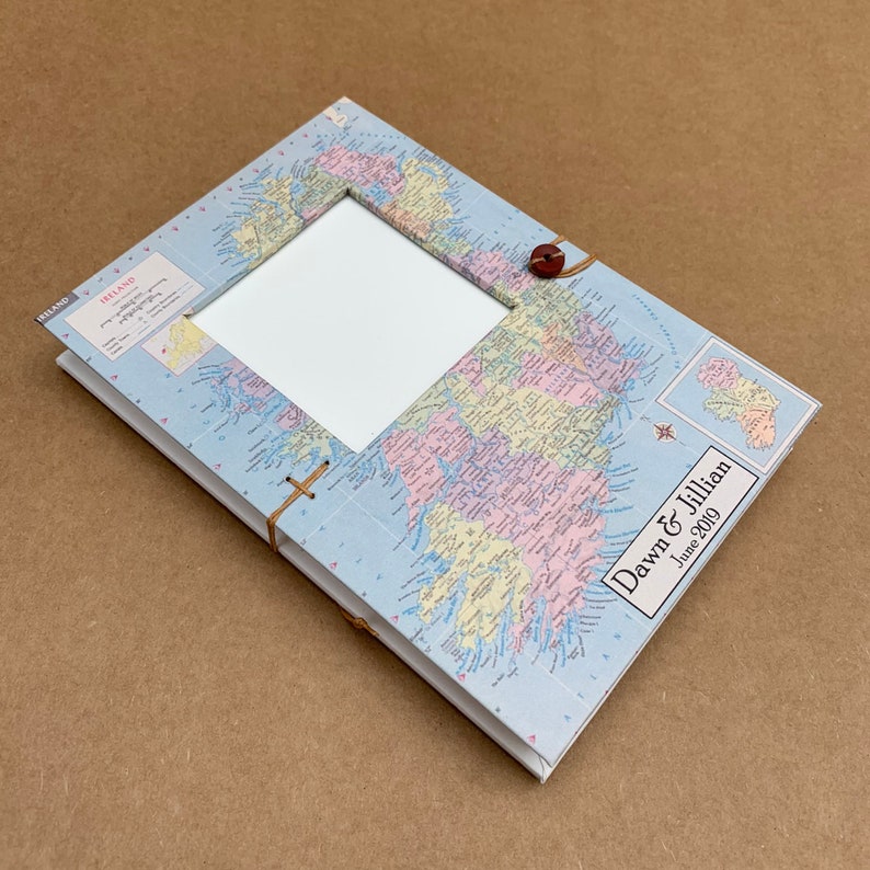 Personalized Ireland Travel Journal with Pockets and Envelopes image 2