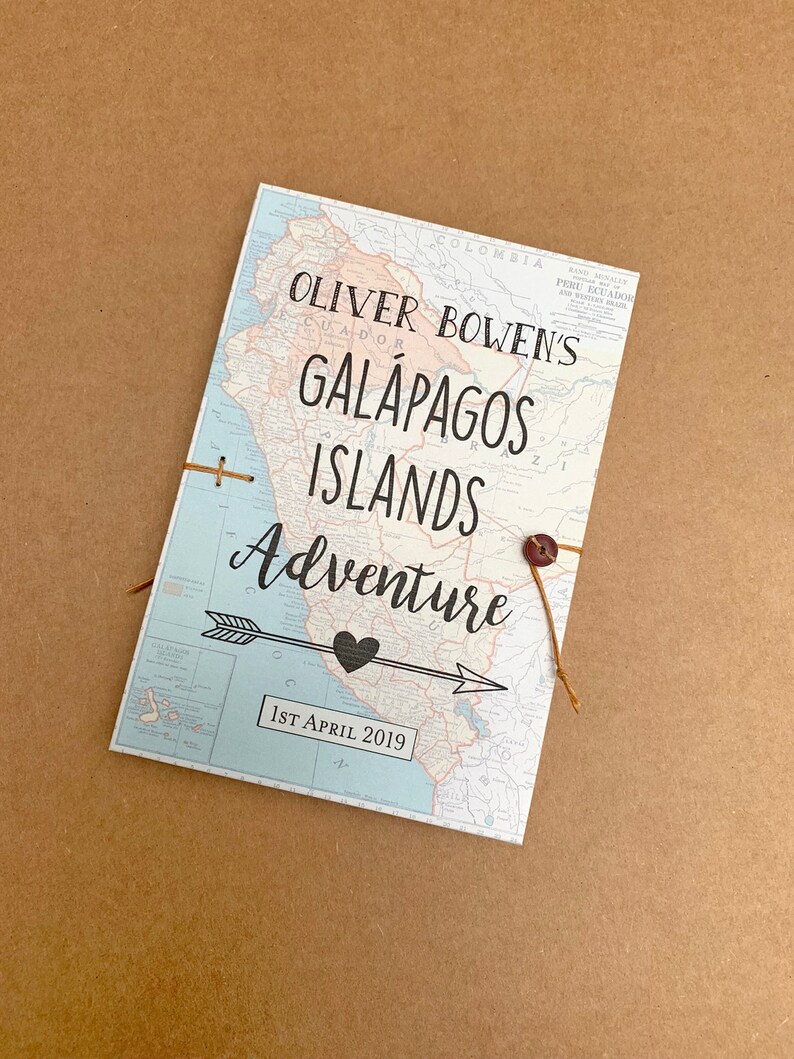 Personalized Peru Travel Journal with Pockets and Envelopes Etsy