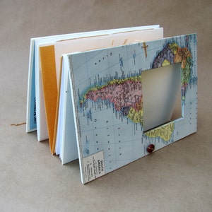 Personalized South America Journal with Pockets and Envelopes