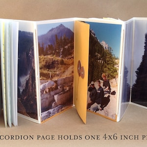 Personalized Travel Journal with Pockets and Envelopes, Choose your Map image 7