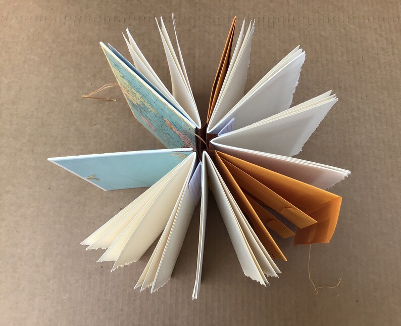 Personalised Travel Diary with Pockets and Envelopes Choose Etsy