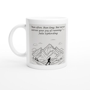 Mug « Running Quote » : un cadeau inspirant pour les coureurs
