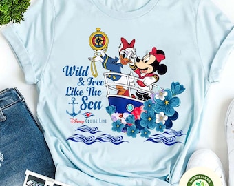 Minnie Daisy Besties Disney Cruise Shirt, Minnie Mouse Daisy Duck Best Friends Disney Girl Trip Shirt, Disney Cruise Line Girl Trip Matching